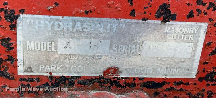 image for item MY9106 Park Tool Hydrasplit X-18  stone splitter
