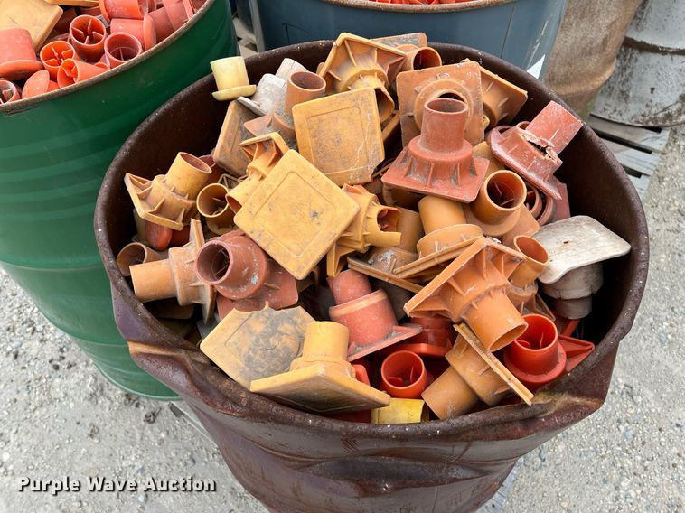 image for item MY9110 (8) barrels of rebar caps