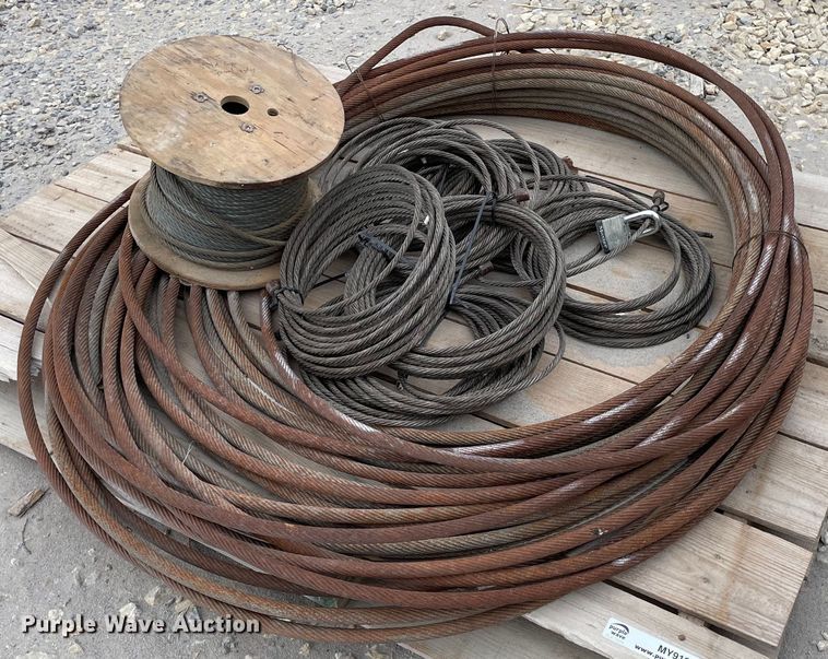 image for item MY9122 (3) pallets of strand cable