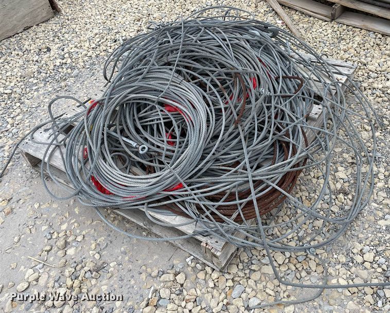 image for item MY9122 (3) pallets of strand cable