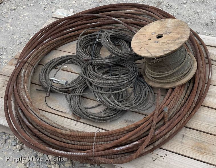 image for item MY9122 (3) pallets of strand cable