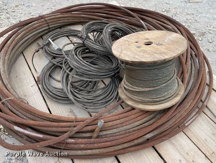 image for item MY9122 (3) pallets of strand cable