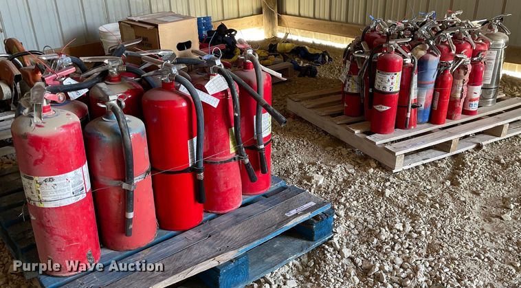 image for item MY9167 Approximately 50 fire extinguishers