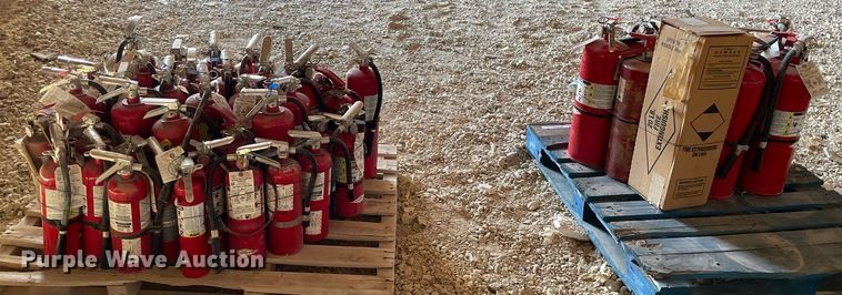image for item MY9167 Approximately 50 fire extinguishers