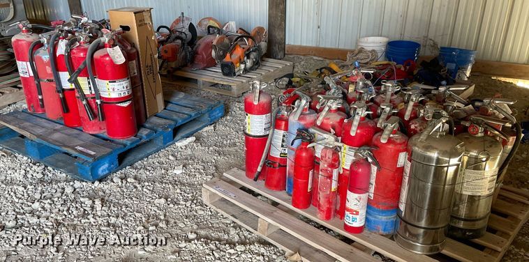 image for item MY9167 Approximately 50 fire extinguishers
