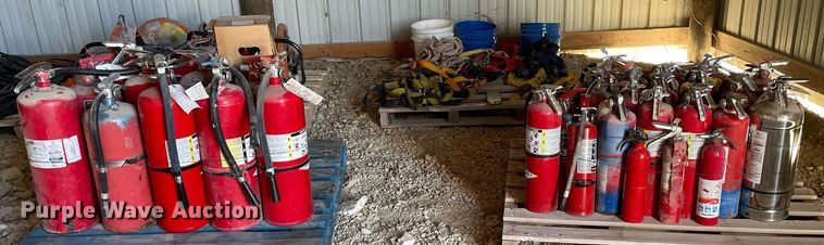 image for item MY9167 Approximately 50 fire extinguishers