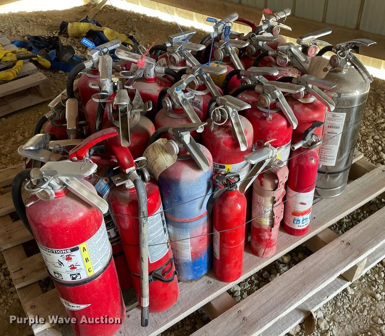 image for item MY9167 Approximately 50 fire extinguishers