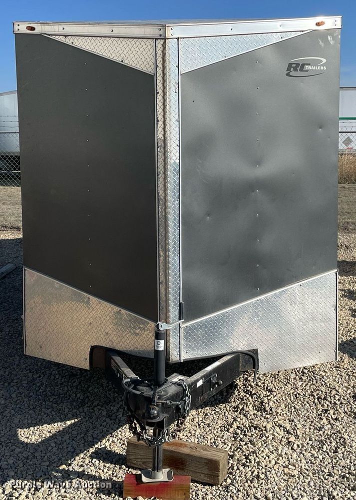 image for item MY9178 2019 RC Trailers  enclosed cargo trailer