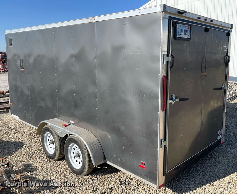 image for item MY9178 2019 RC Trailers  enclosed cargo trailer