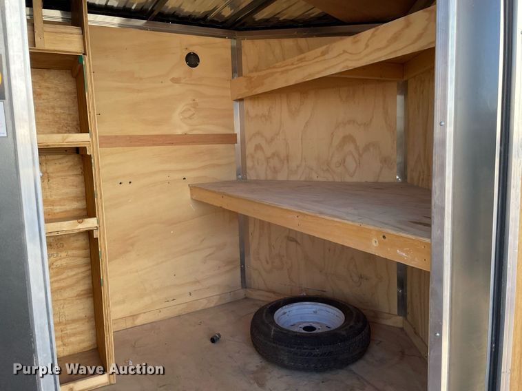 image for item MY9178 2019 RC Trailers  enclosed cargo trailer