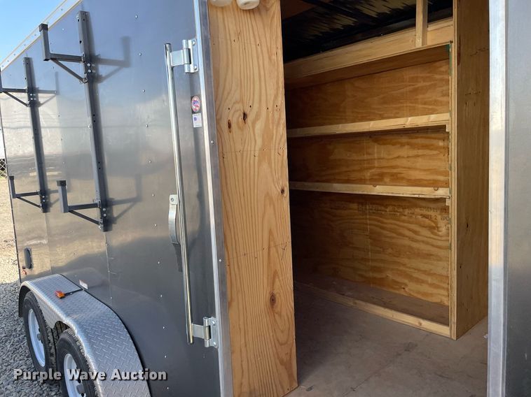 image for item MY9178 2019 RC Trailers  enclosed cargo trailer