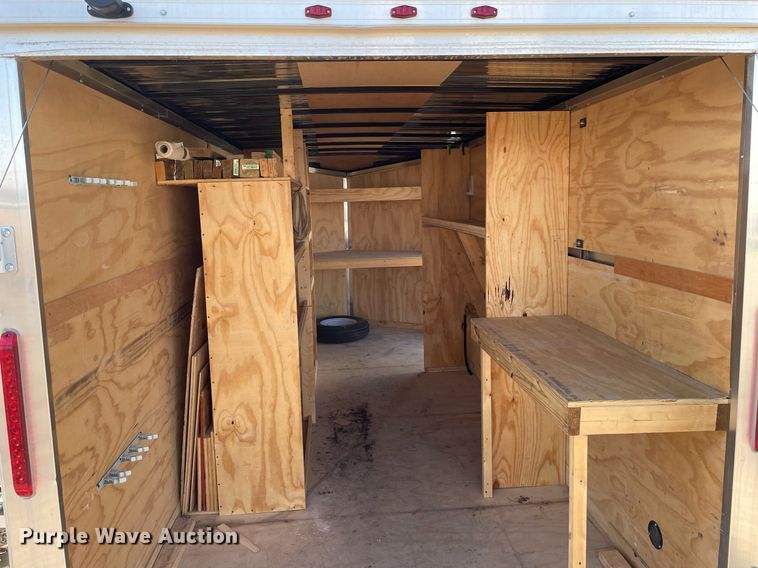 image for item MY9178 2019 RC Trailers  enclosed cargo trailer