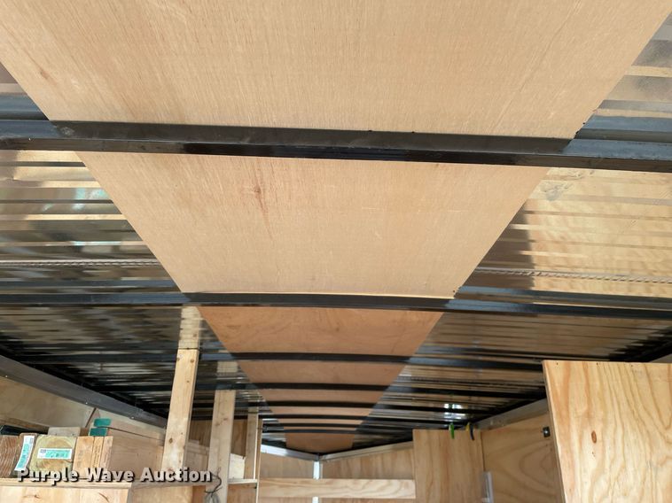 image for item MY9178 2019 RC Trailers  enclosed cargo trailer