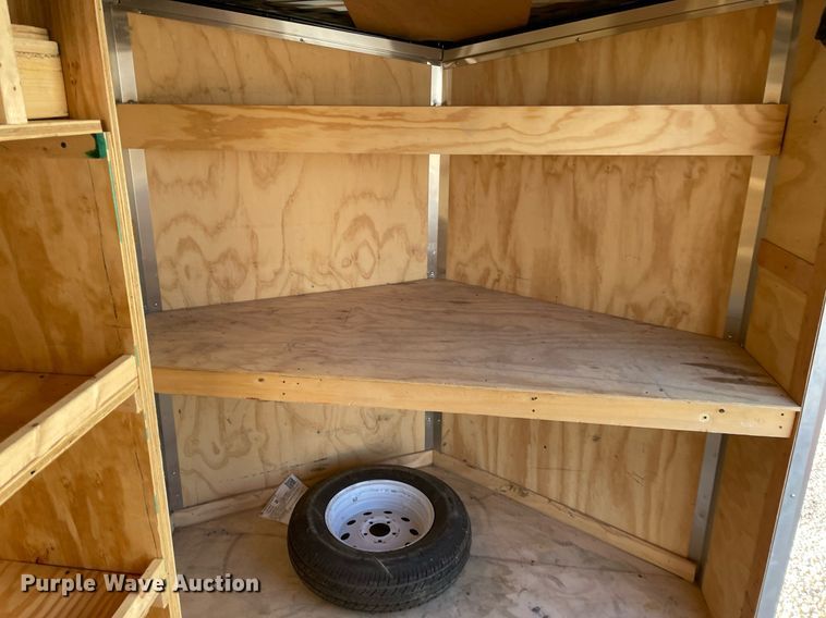 image for item MY9178 2019 RC Trailers  enclosed cargo trailer