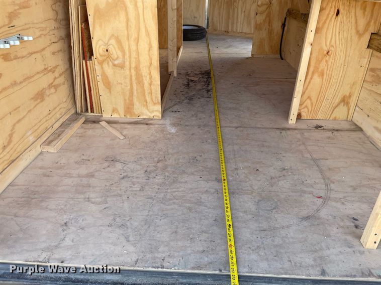 image for item MY9178 2019 RC Trailers  enclosed cargo trailer