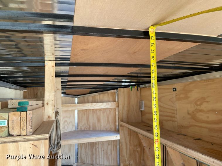 image for item MY9178 2019 RC Trailers  enclosed cargo trailer