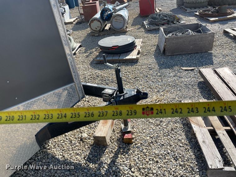 image for item MY9178 2019 RC Trailers  enclosed cargo trailer