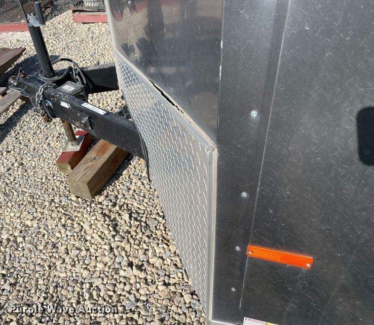 image for item MY9178 2019 RC Trailers  enclosed cargo trailer