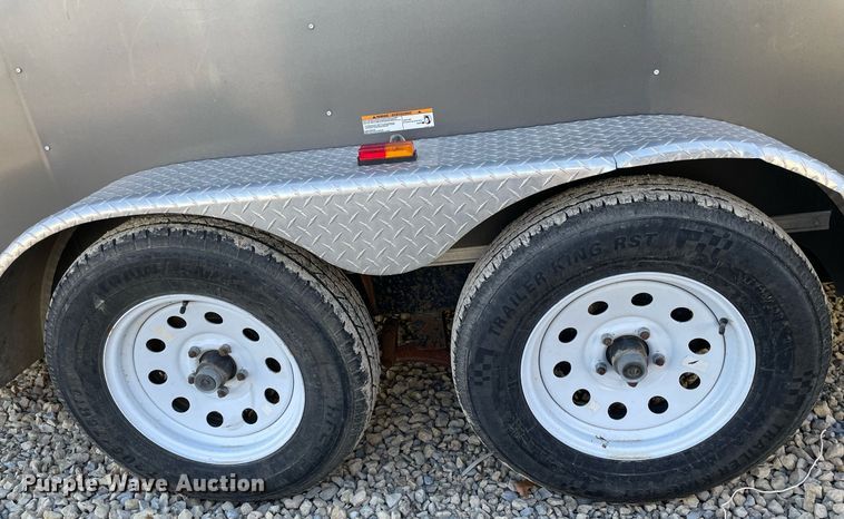 image for item MY9178 2019 RC Trailers  enclosed cargo trailer