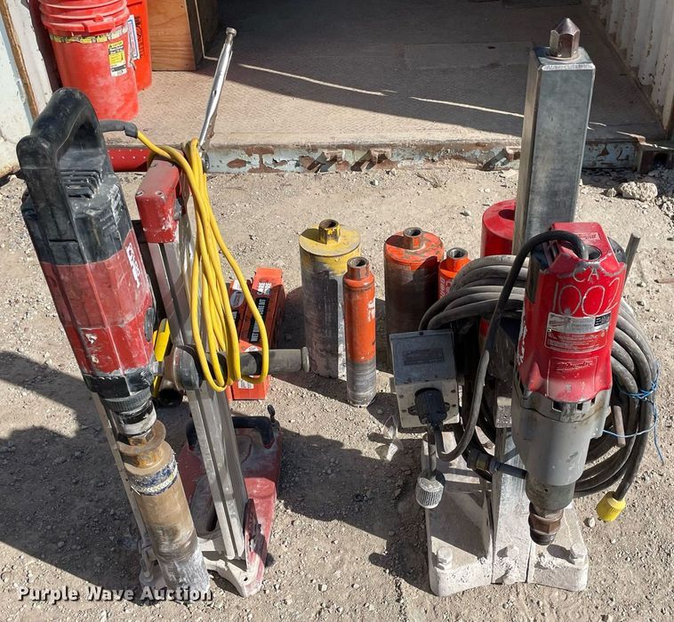 image for item MY9181 (2) concrete core drills