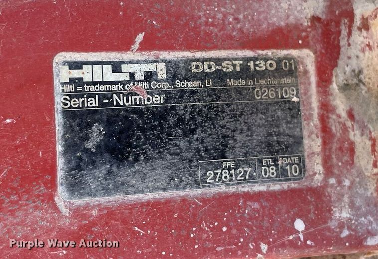 image for item MY9181 (2) concrete core drills