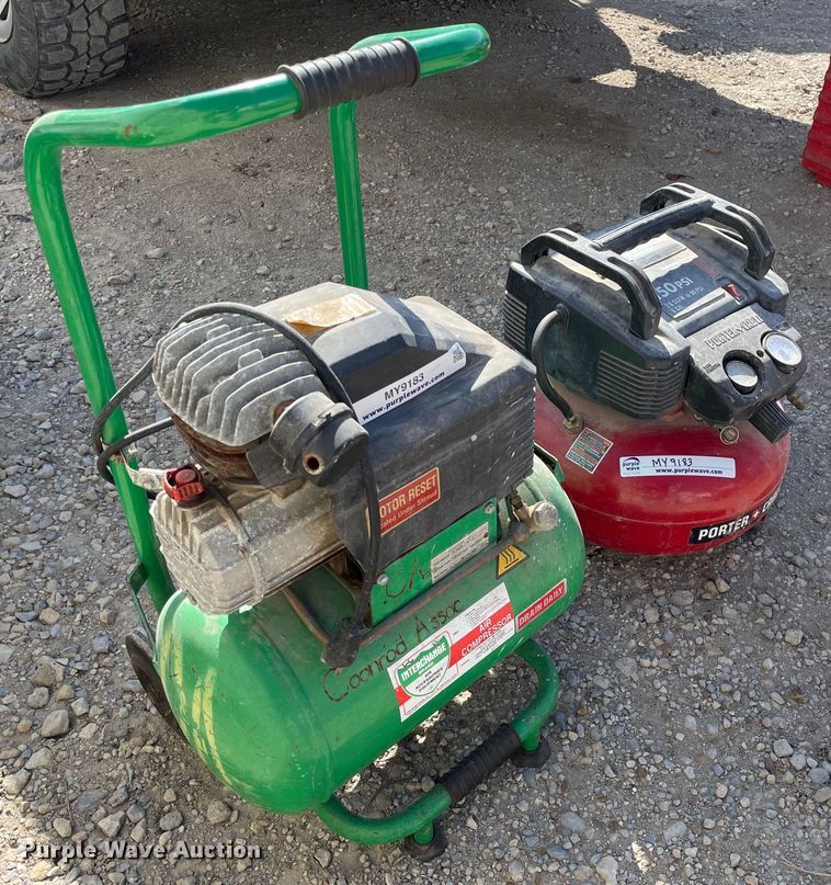 image for item MY9183 (2) air compressors
