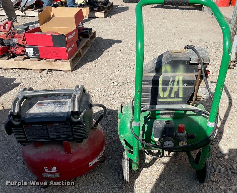 image for item MY9183 (2) air compressors