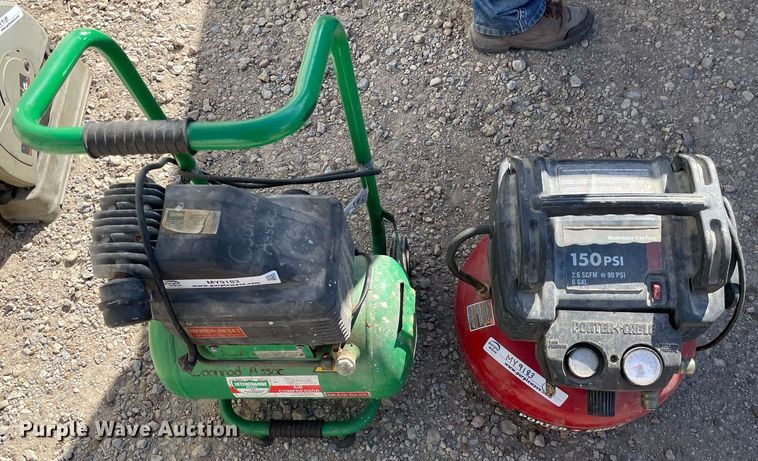 image for item MY9183 (2) air compressors