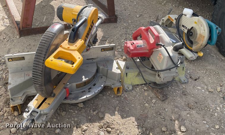 image for item MY9185 (3) miter saws