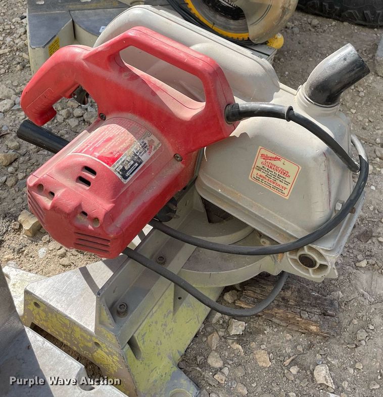 image for item MY9185 (3) miter saws