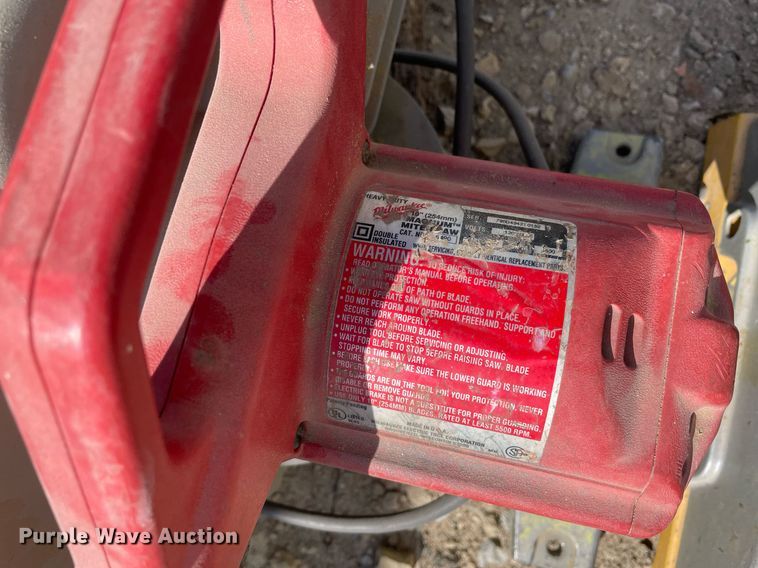 image for item MY9185 (3) miter saws