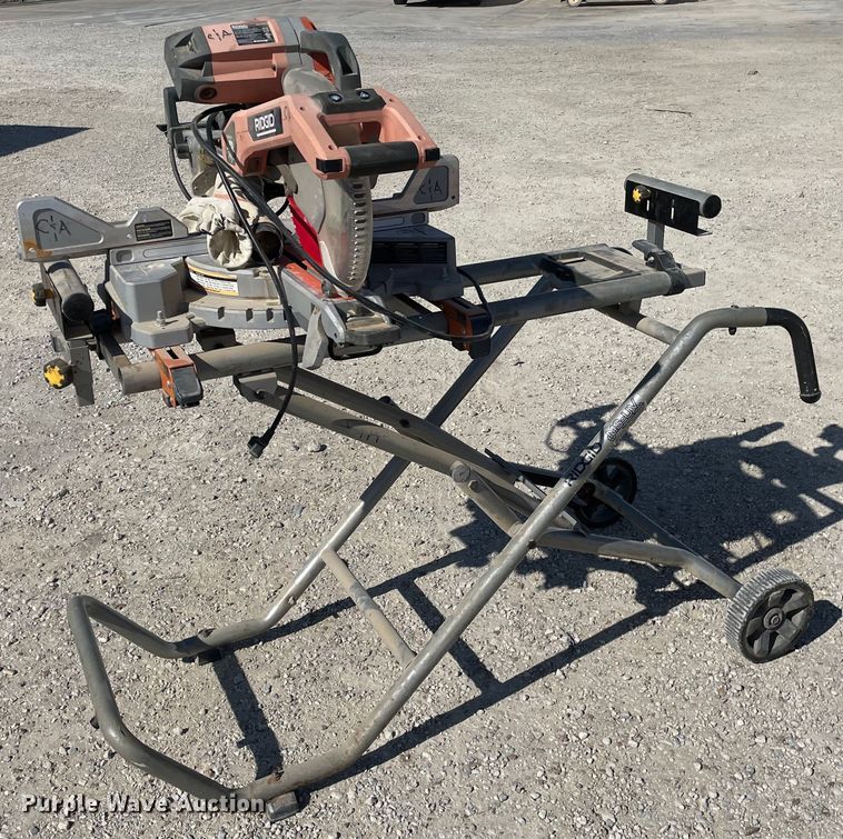 image for item MY9186 Ridgid MS255SR  miter saw