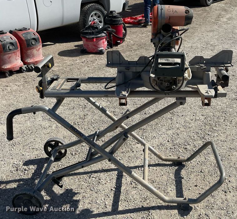 image for item MY9186 Ridgid MS255SR  miter saw