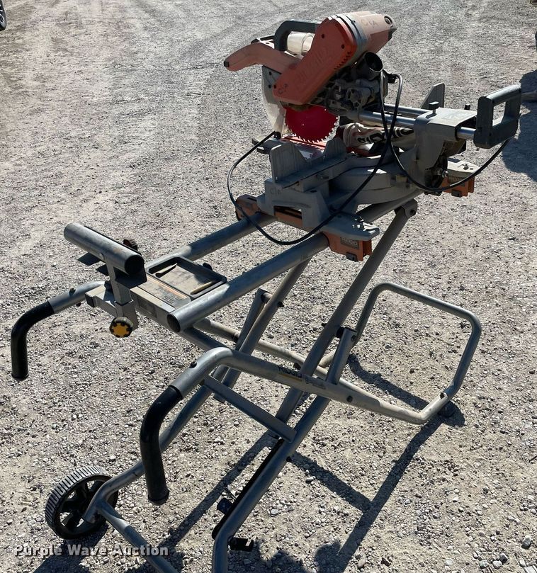 image for item MY9186 Ridgid MS255SR  miter saw