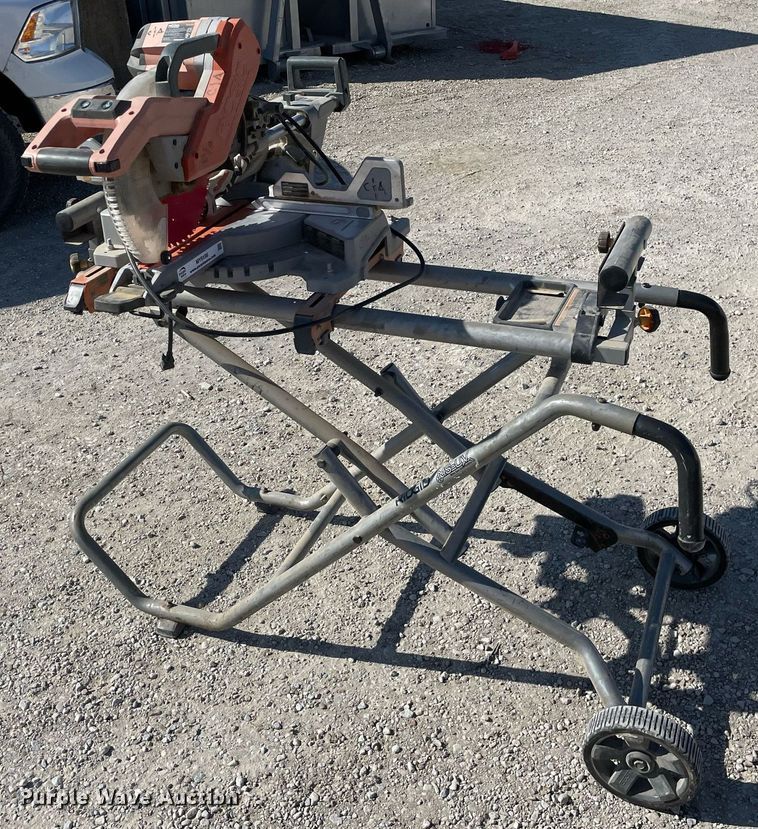 image for item MY9186 Ridgid MS255SR  miter saw