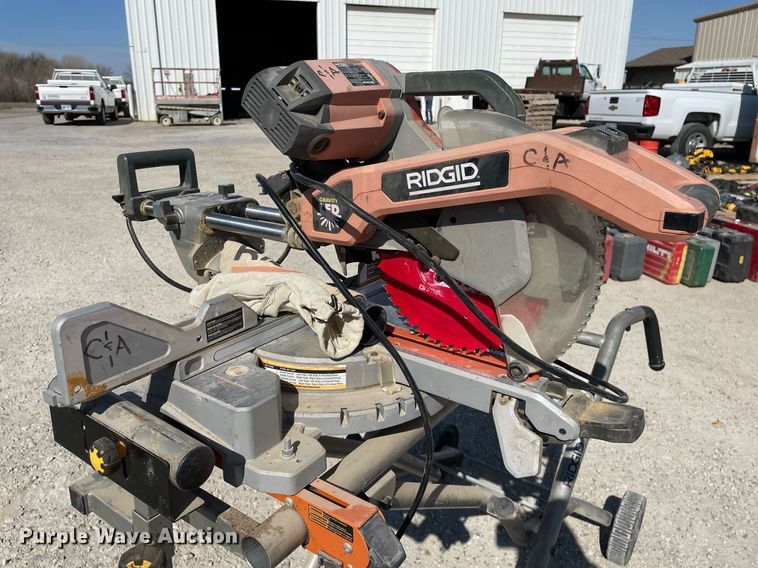 image for item MY9186 Ridgid MS255SR  miter saw