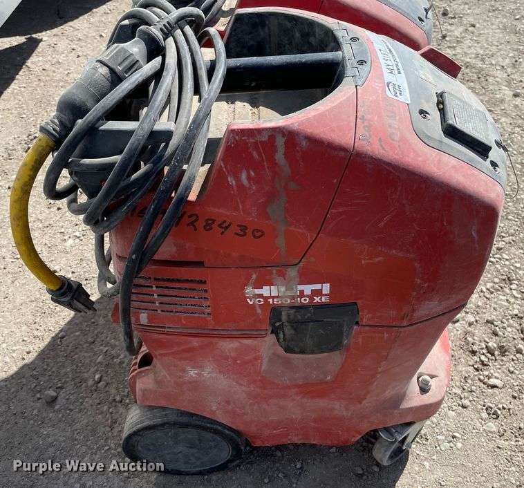 image for item MY9187 (3) Hilti VC150-XE vacuums