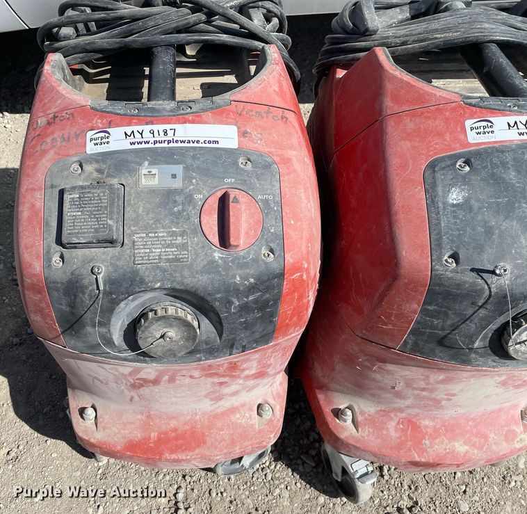 image for item MY9187 (3) Hilti VC150-XE vacuums