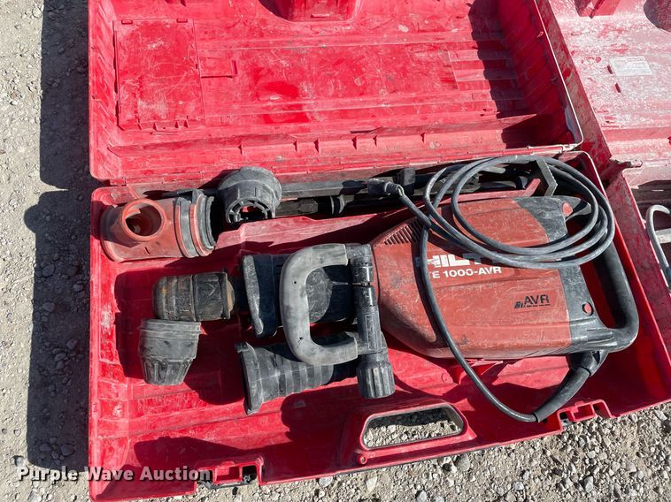 image for item MY9188 (2) Hilti TE1000-AVR hammer drills