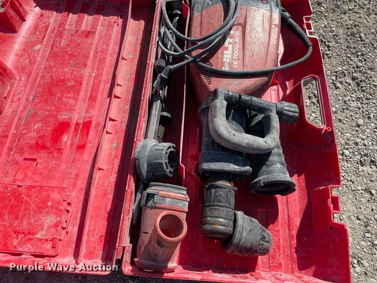 image for item MY9188 (2) Hilti TE1000-AVR hammer drills