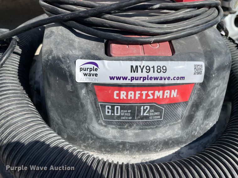 (2) shop vacuums in Wichita, KS Item MY9189 for sale Purple Wave