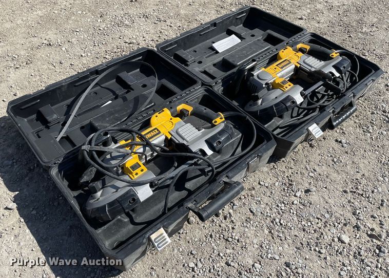image for item MY9190 (2) DeWalt DWM120 band saws