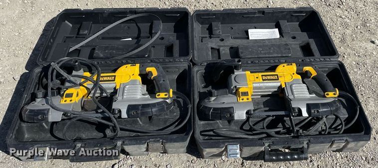image for item MY9190 (2) DeWalt DWM120 band saws