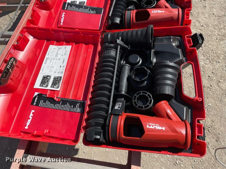 (5) Hilti TE DRSY dust removal systems in Wichita, KS Item MY9191