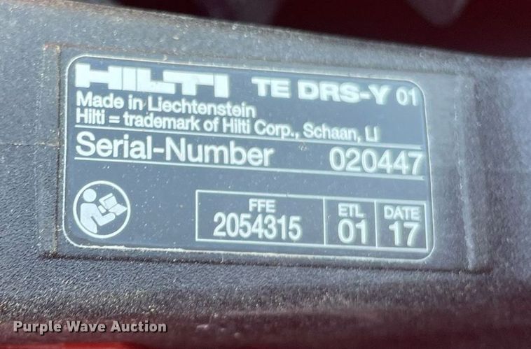 image for item MY9191 (5) Hilti TE DRS-Y dust removal systems