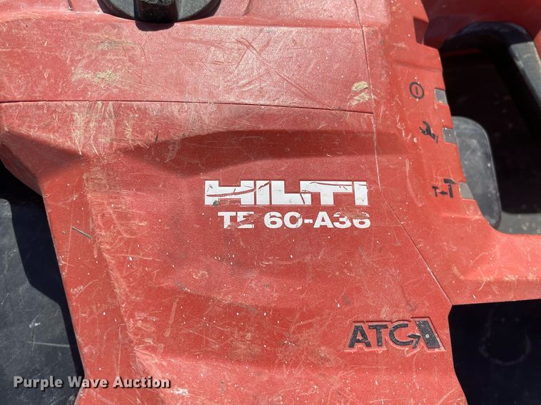 image for item MY9193 Hilti TE 60-A36  hammer drill