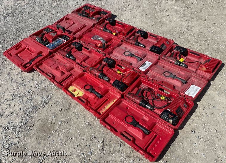 image for item MY9198 (9) Milwaukee drills