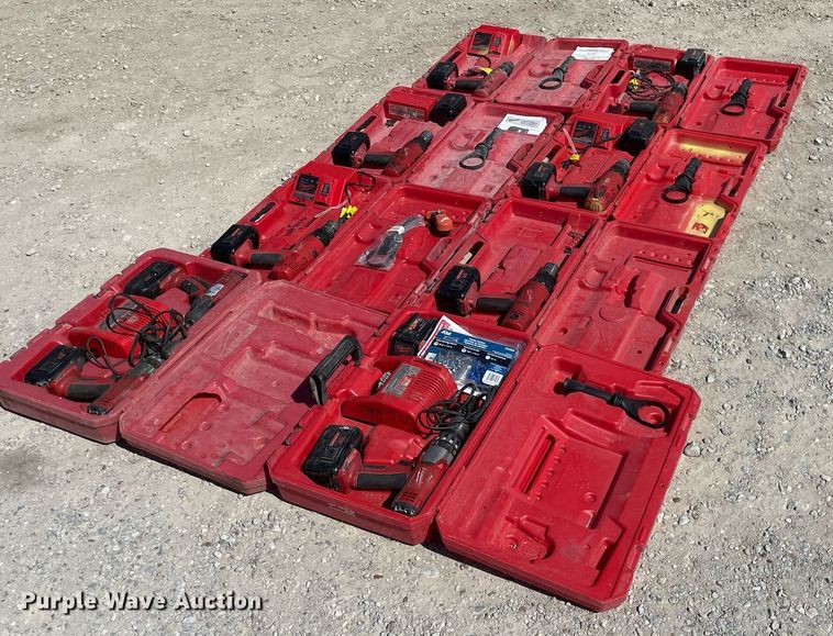 image for item MY9198 (9) Milwaukee drills