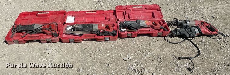 image for item MY9199 (5) Milwaukee reciprocating saws