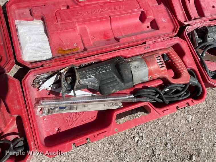 image for item MY9199 (5) Milwaukee reciprocating saws